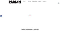 Desktop Screenshot of deman-mfg.co.za